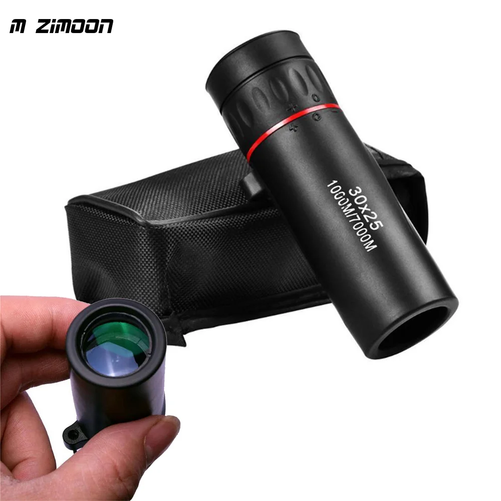 

Карманный монокулярный ручной мини-прицел 30x25 для путешествий, охоты, кемпинга, Монокуляр с регулируемым фокусным расстоянием высокой четкости для активного отдыха