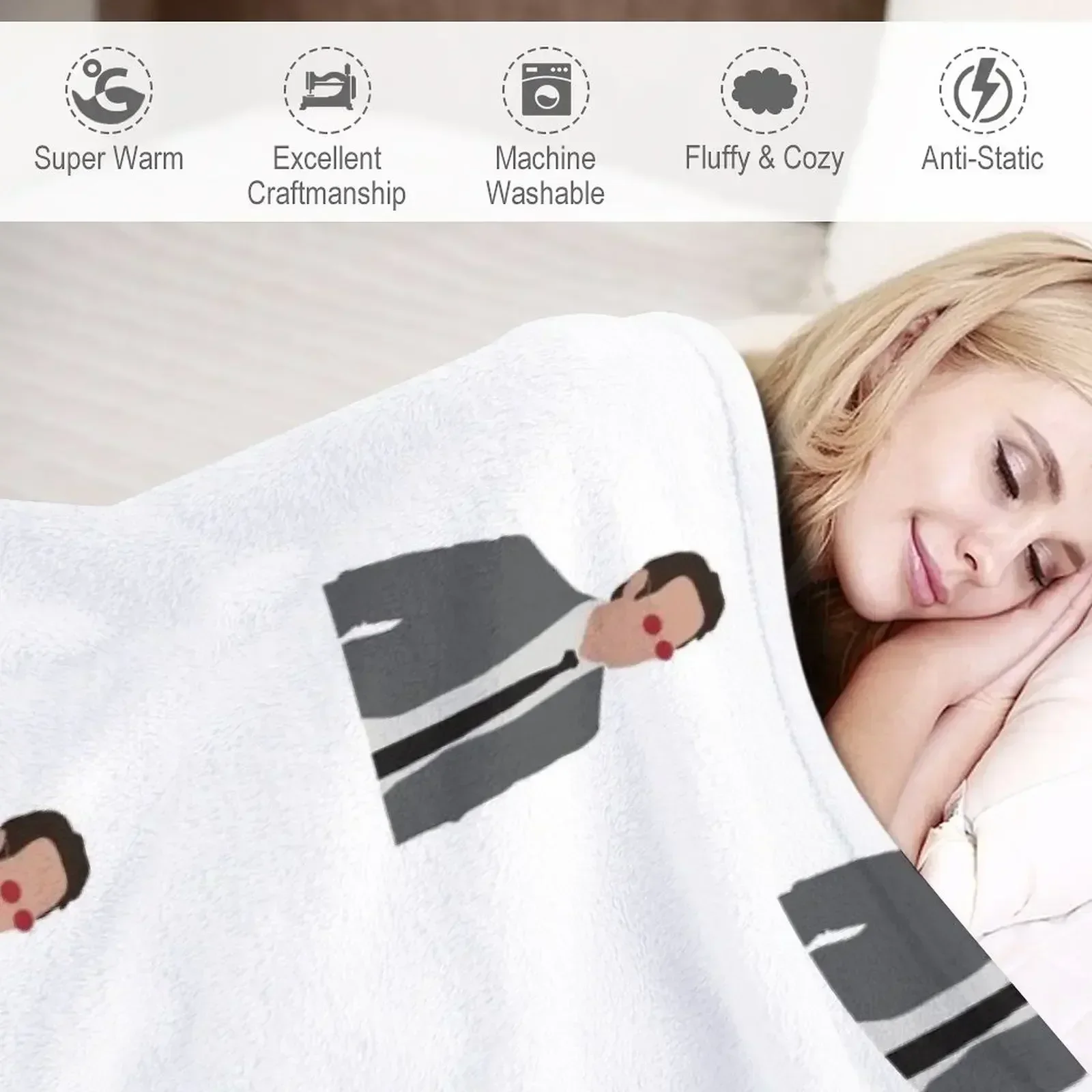 матовое одеяло Murdock Одеяла для пикника на Хэллоуин