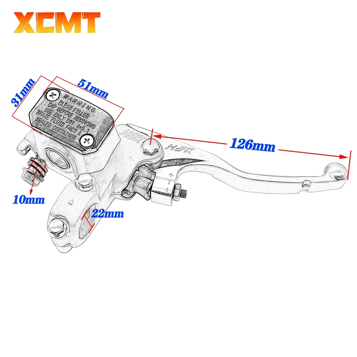 Главный тормозной цилиндр для переднего колеса рычаг KTM EXC EXCF XC XCW XC-F SX SXF 150 250 300 350