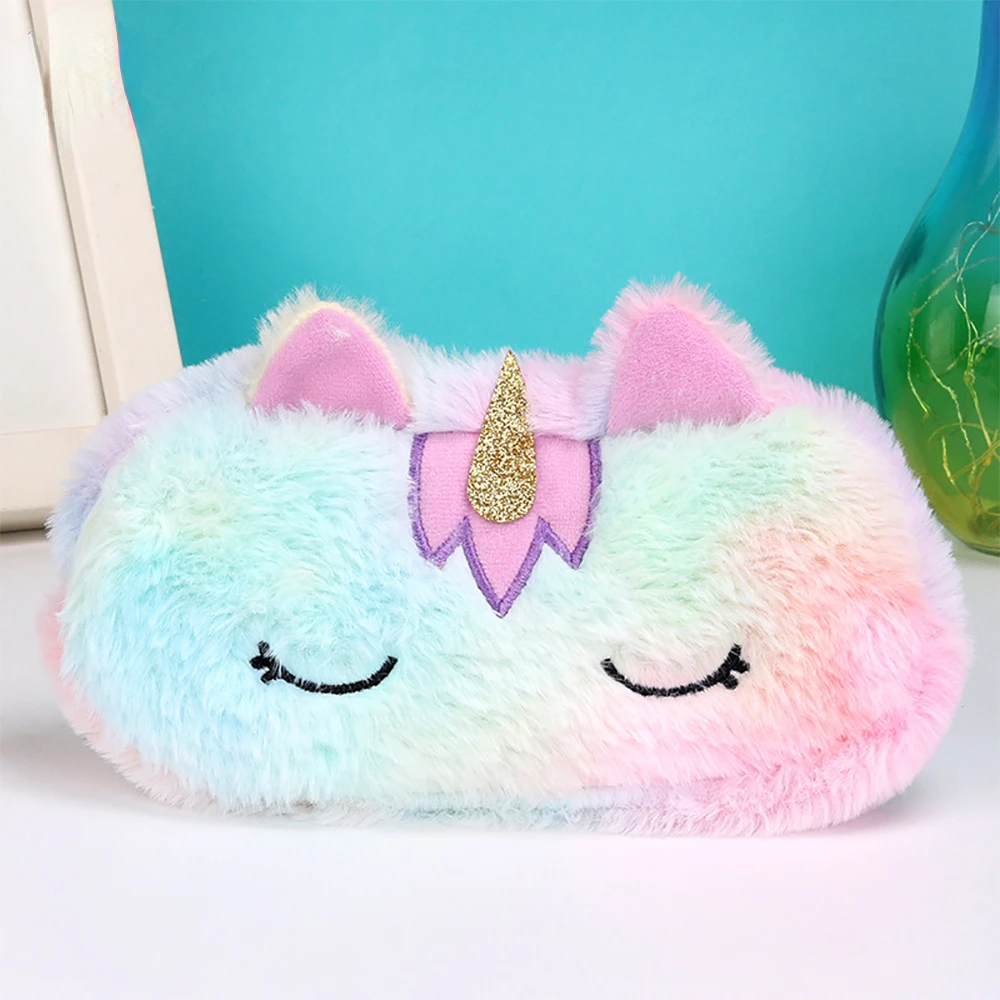 

Cartoon Pencil Case Plush Unicorn Stationery Bag Creative Learning Stationery Pencil Case Storage Bag