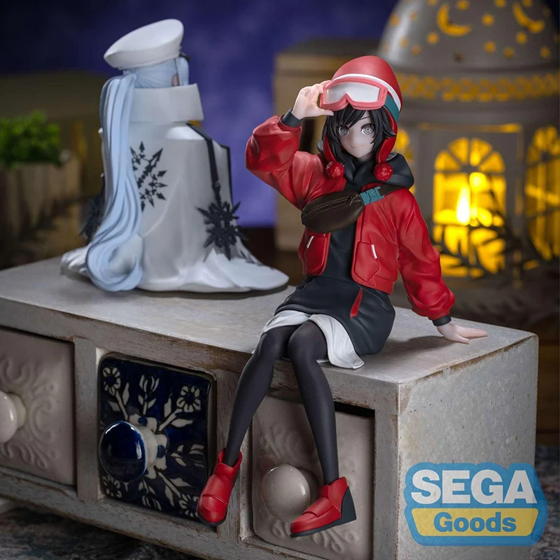 

[Предварительная продажа] Оригинальные экшн-фигурки SEGA PM RWBY ICE QUEENDOM Ruby Rose, 13 см, из ПВХ, Коллекционная модель