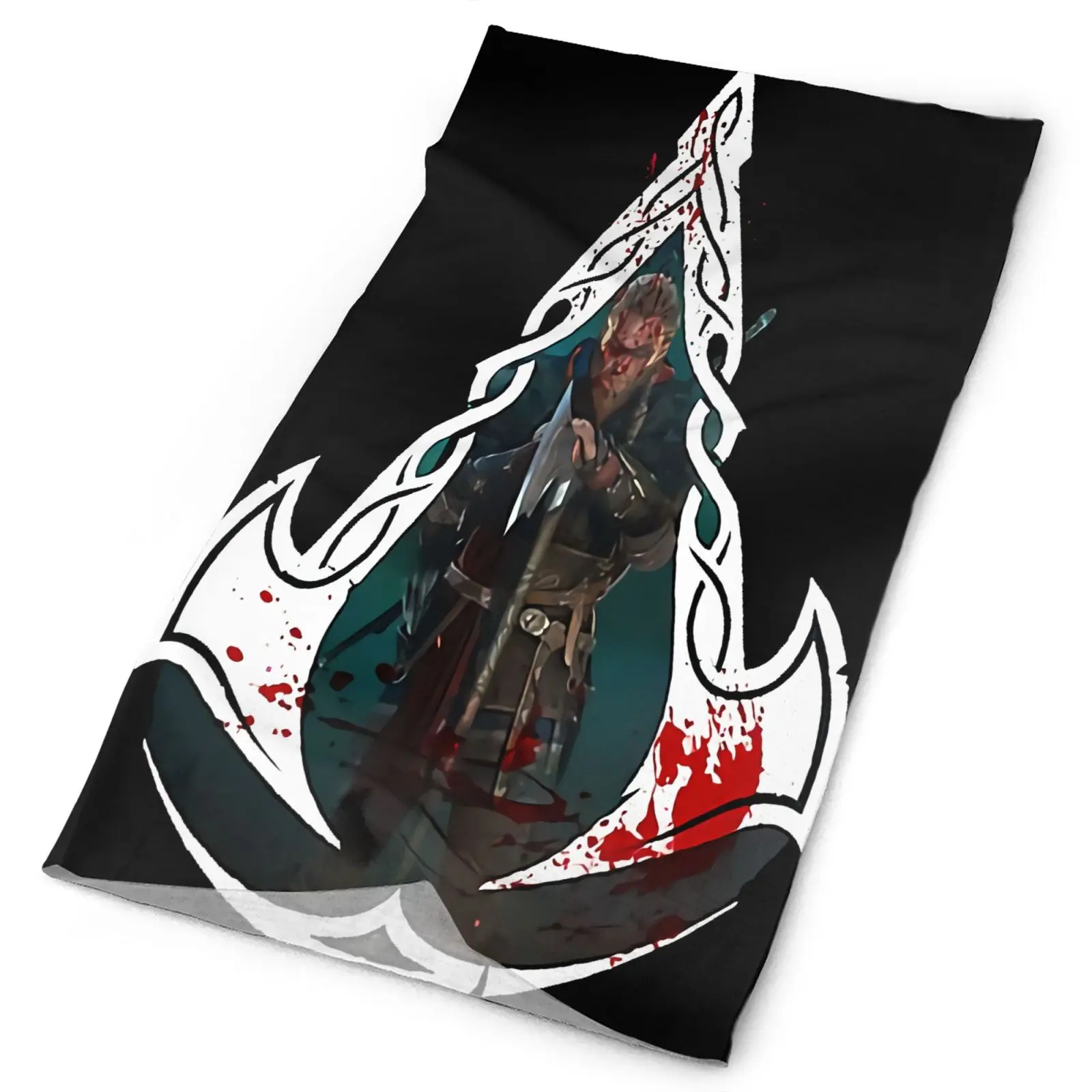 

Assassin Creed Valhalla Eivor Men's Bandana Tactical Equipment Men's Neckwarmer Face Mask Men's Bandana Mask For Face Tactical