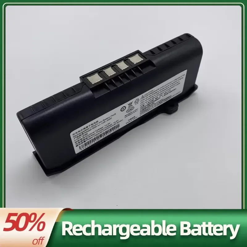 Фото Высококачественная аккумуляторная батарея 14.4V 2850mAh с 0 циклами заряда для роботов-пылесосов Ecovos DR92 DR95 DR96 DR97 DM86G, аксессуары для батарей №4