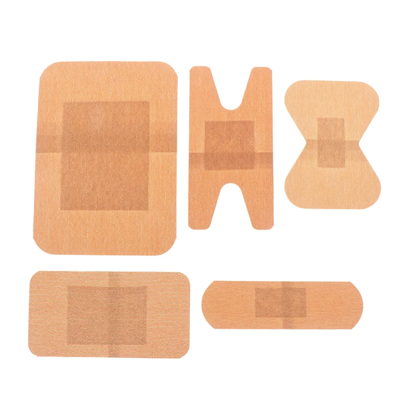 

Breathable Combination 18 Piece Irregular Band-aid Elastic Fabric Adhesive Wound For Medical Emergency First Aid Bandage