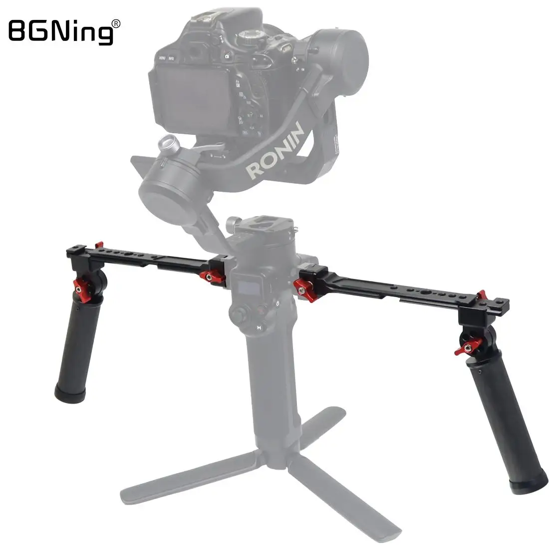 

RS2 RSC2 Gimbal Handgrip Dual Carbon Handle Grip 180 Adjustable Clamp for DJI Ronin RS RSC 2 RS3 PRO Stabilizer Monitor Bracket