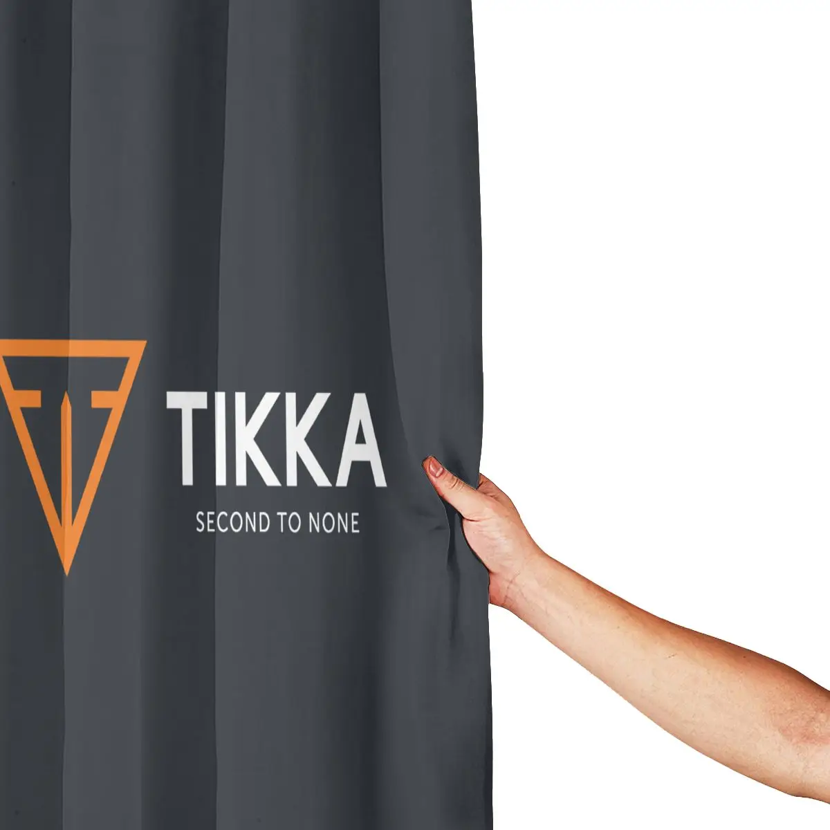 Снайперская занавеска для душа Tikka с логотипом Second To Not Sako Finland ванной комнаты