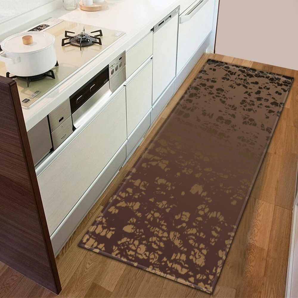

Modern Kitchen Doormat Decoration Bedroom Carpet Bathroom Anti-Slip Floor Home Balcony Hallway Long Rug Bedside Living Room Mat