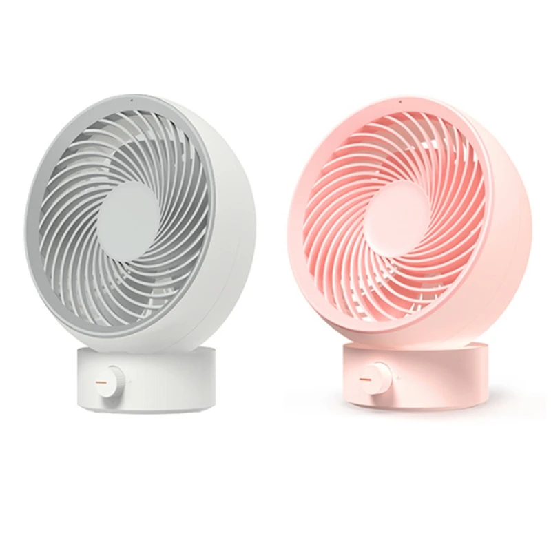 

Desk Fan Small Personal Desktop Table Fan With Strong Wind Quiet Operation Portable Mini Fan For Office Bedroom