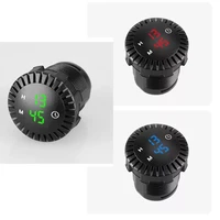 waterproof 12v24v automotive car boat truck motorcycle 24hours touch digital clock led display car panel electronic clock