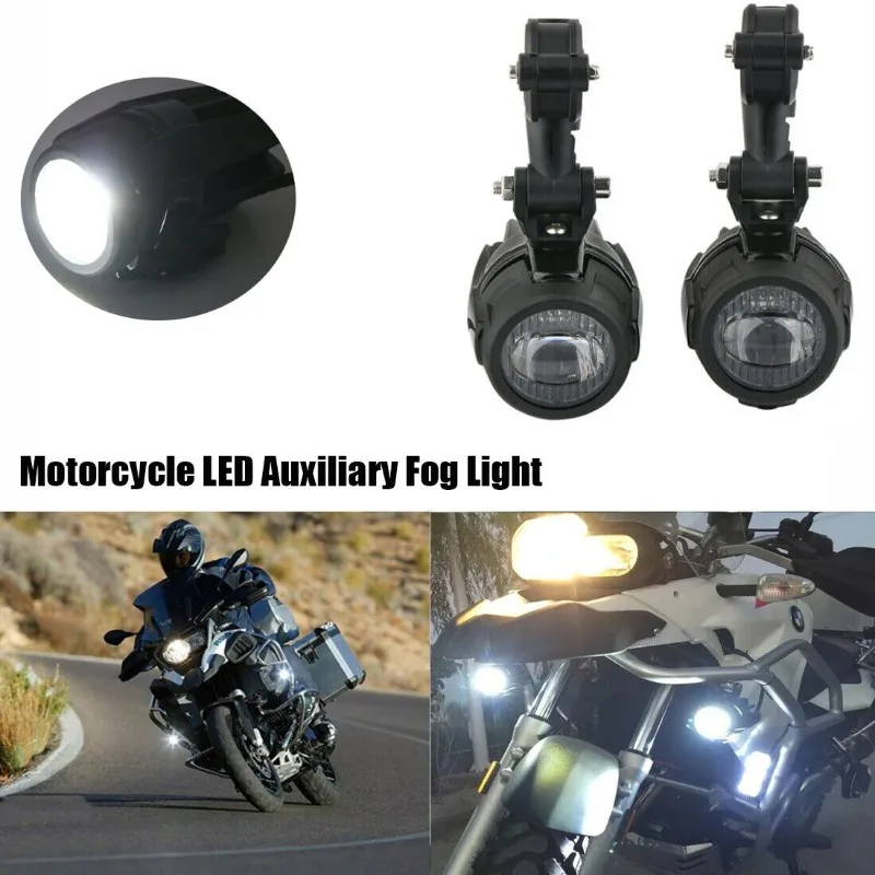 

2Pcs Universal Motorcycle Fog Lights LED Spot Lights Driving Lights Motorcycle Parts