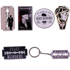 Значок с эмалью в стиле фильма Томми Шелби