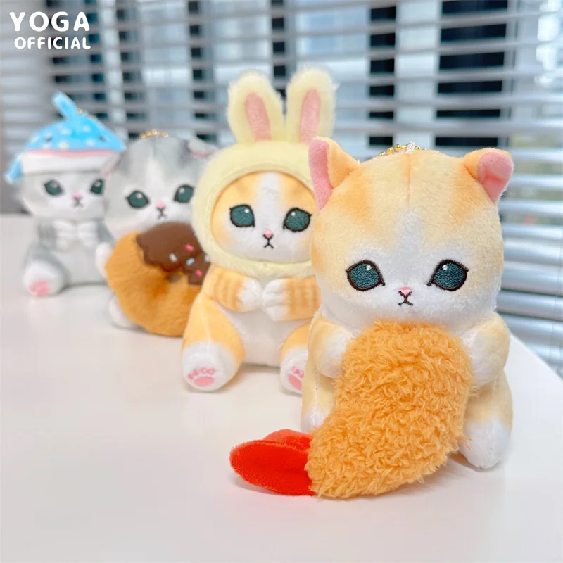 

Милая Акула, кошка, плюшевая игрушка, кукла, кулон, Японская популярная мультяшная Акула, кошка, кукла, подвесная подушка, подарок для детей, подарок на день рождения
