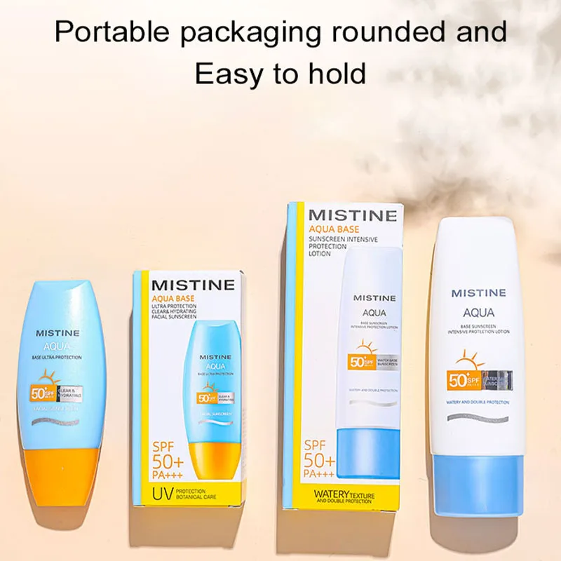 40ml/70ml 1pcs Thailand Mistine Sunscreen Misting Little Yellow Hat Face UV Protection Face Isolation Body Sunscreen