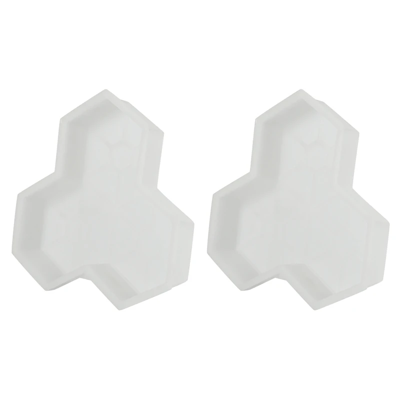 

Best 2Pcs Path Mold Maple Leaf Concrete Manually Plastic Stepping Stone Paving Molds For Pavement Courtyards Square