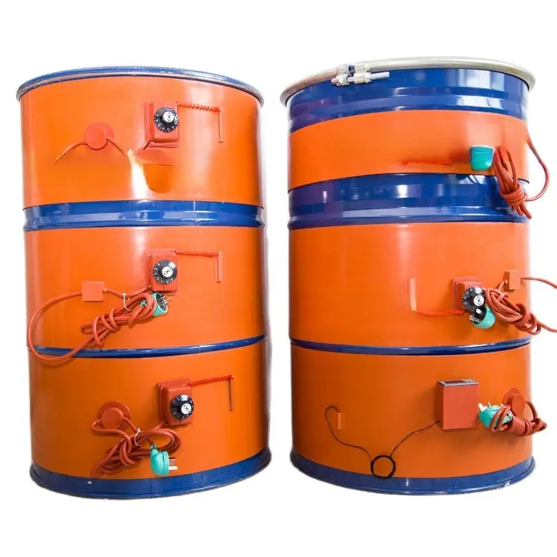 

Электрический масляный барабан 200 л, силиконовый нагревательный ремень, Силиконовый обогреватель ленты, силиконовый резиновый обогреватель «сделай сам», масляный, газовый резервуар, металлический обогреватель