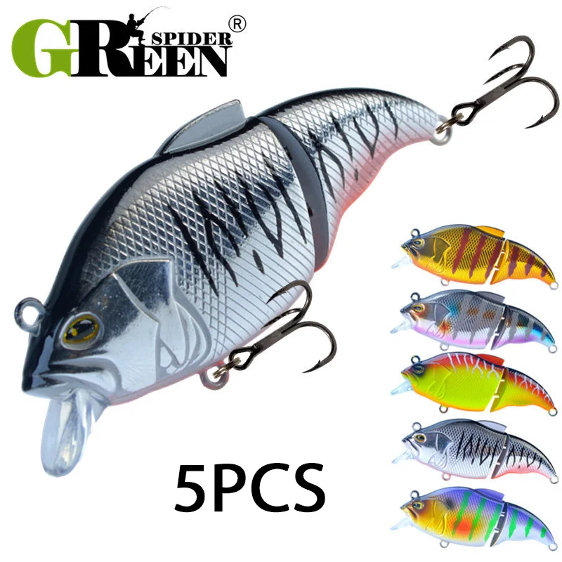 5 шт./партия Воблер для рыбалки 7 см 11 г