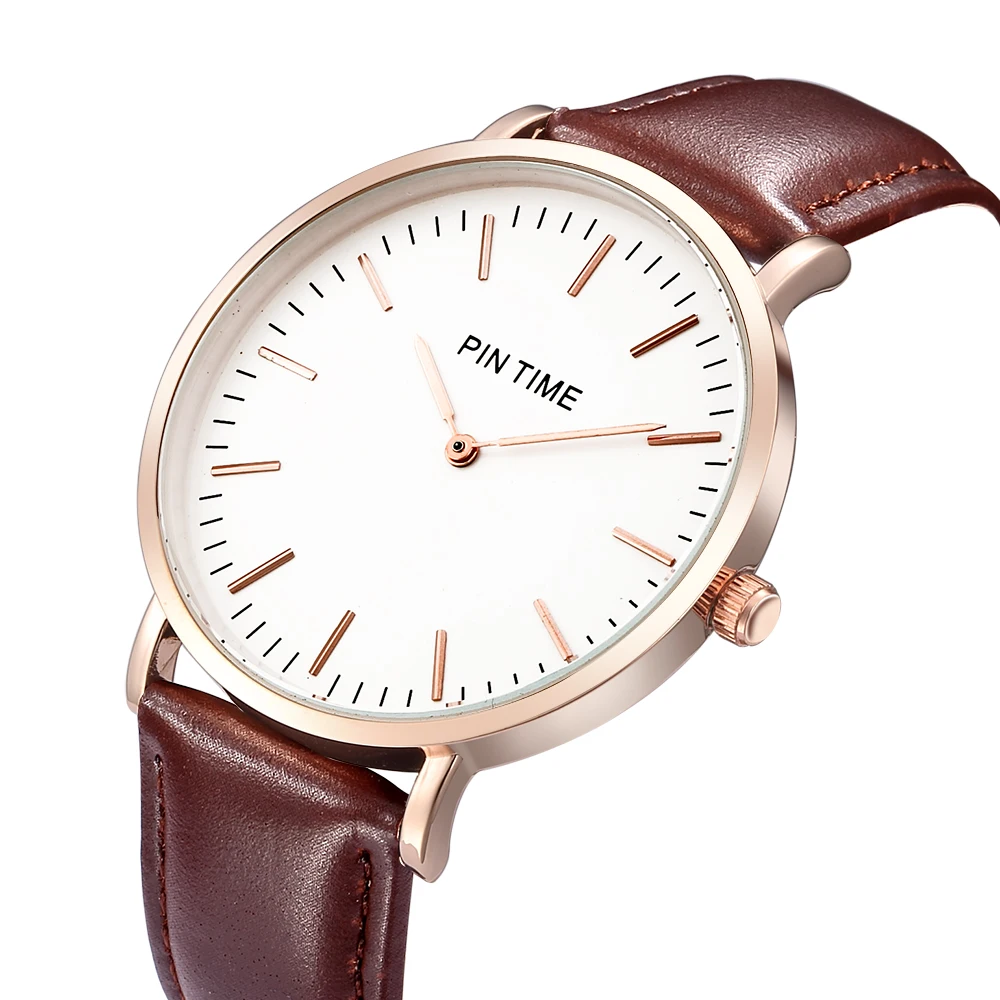 2022 New Business Mens Watch Fashion Men Luxury Watches Leather Strap Men's Sport Watches Waterproof Mens Quartz Wristwatch