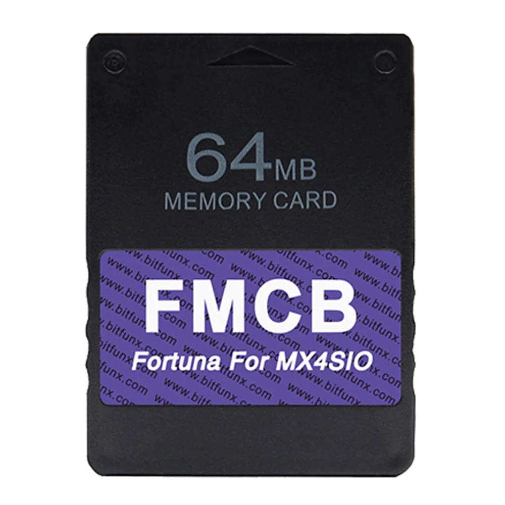 64MB FMCB Card V1.966 for PS2 MX4SIO SIO2SD SD Adapter Installed OPL Playstation2 Game Consoles Slim