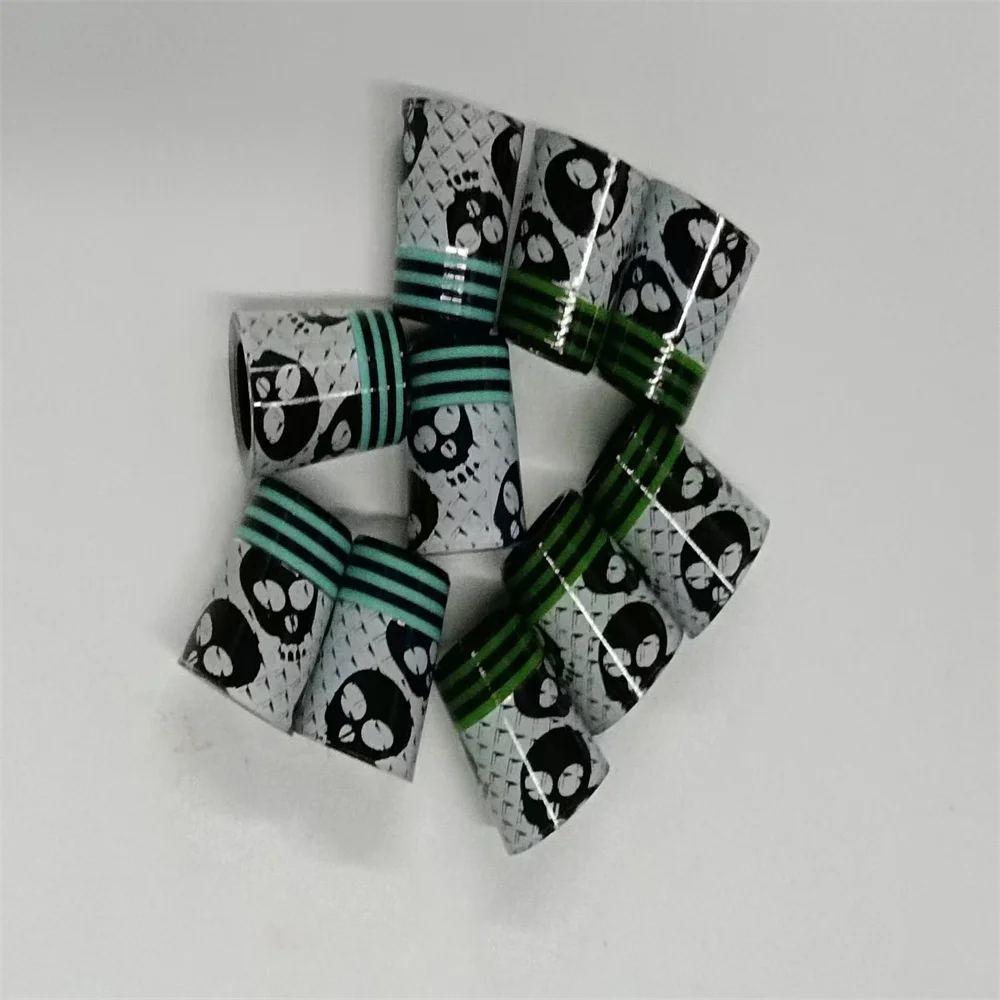 Наконечники Skull FUJISTAR GOLF для утюгов/танкетки черные синие/черные зеленые