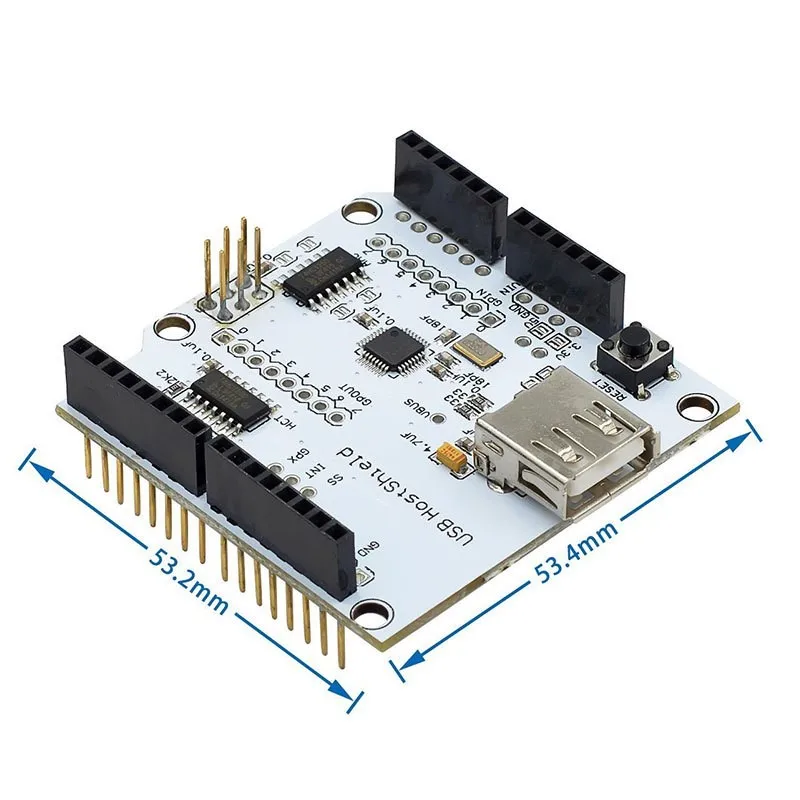 USB Host Shield 2.0 для Arduino UNO MEGA ADK совместимый с Android плата электронного модуля сделай
