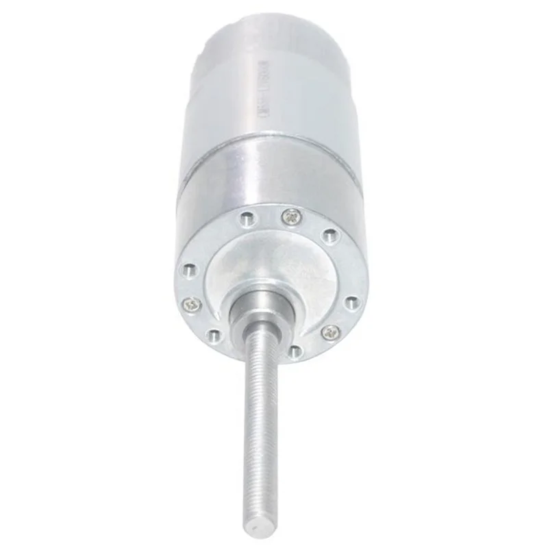 

JGB37 555 DC 12V 24V Metal Gear Motor 12-960RPM Electric M6 Long Shaft High Torque Reversible Gear Reducer Motor Smart Car Motor