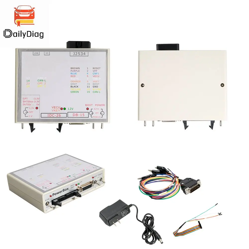 Новейший Блок питания JTAG для Hitachi FLASH Via j2534 работает ECU-Soft OBD ЭБУ блок программатора