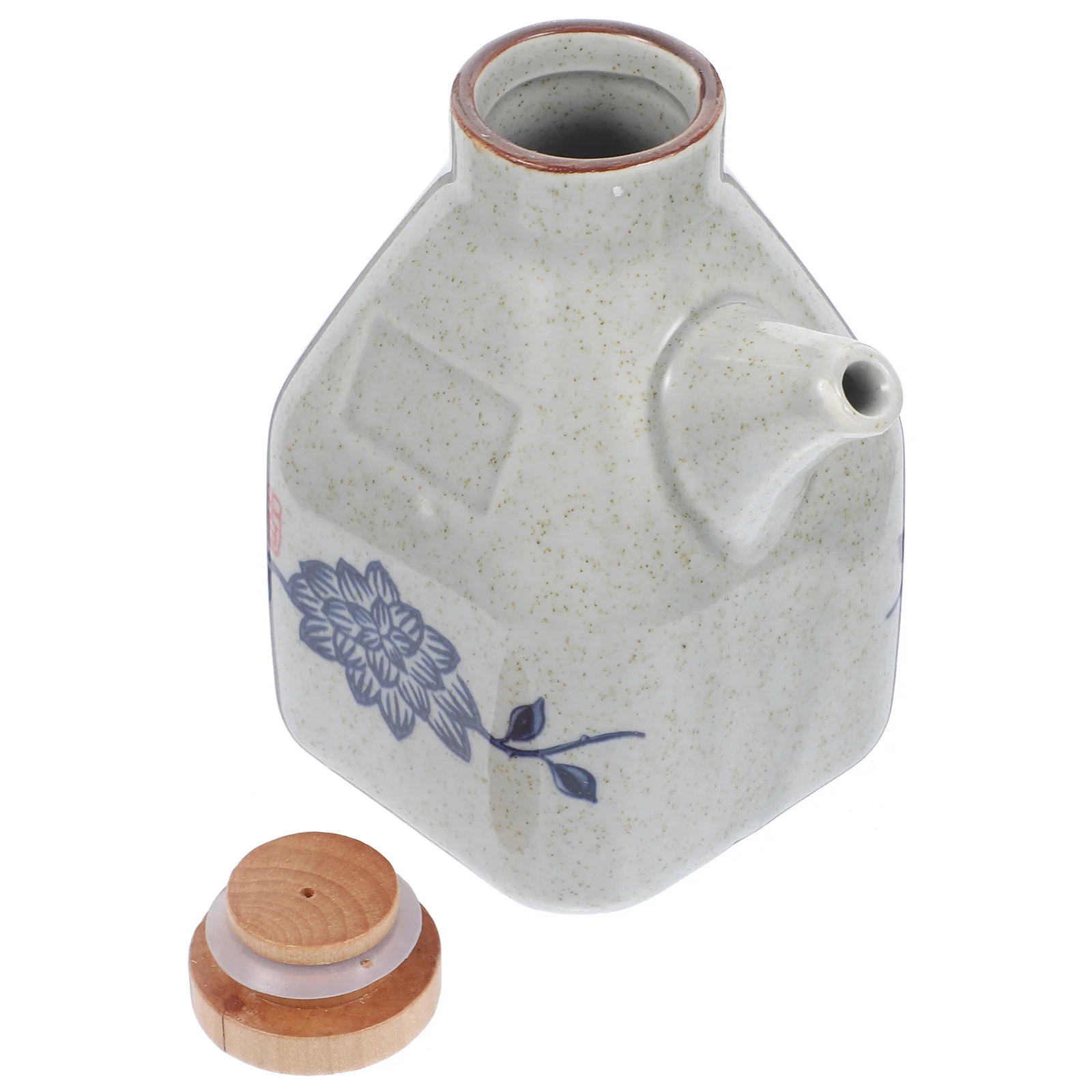 Керамический горшок для масла в японском стиле кухонная банка смазки