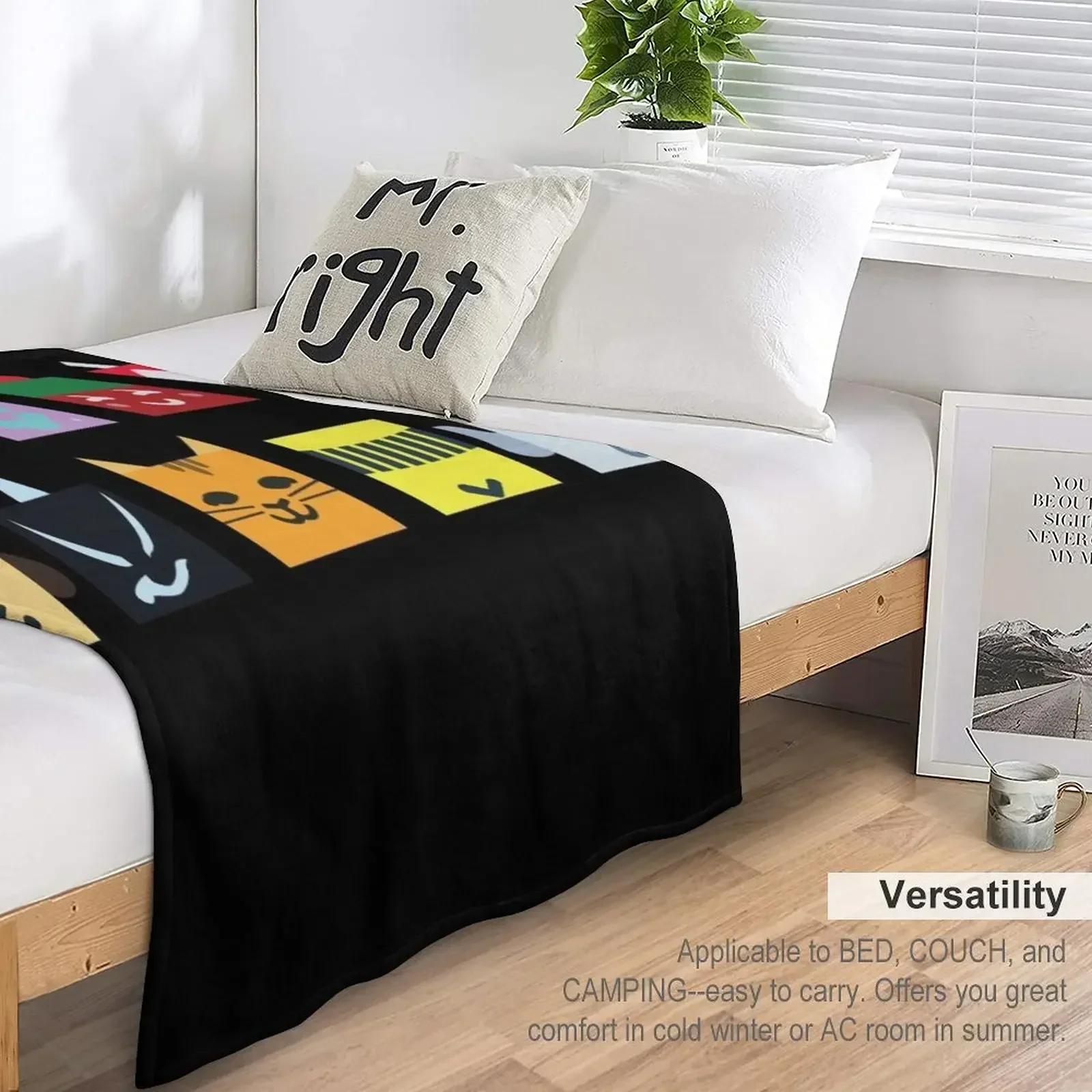 Коллекция симуляторов пчелиного роя винтажное большое одеяло