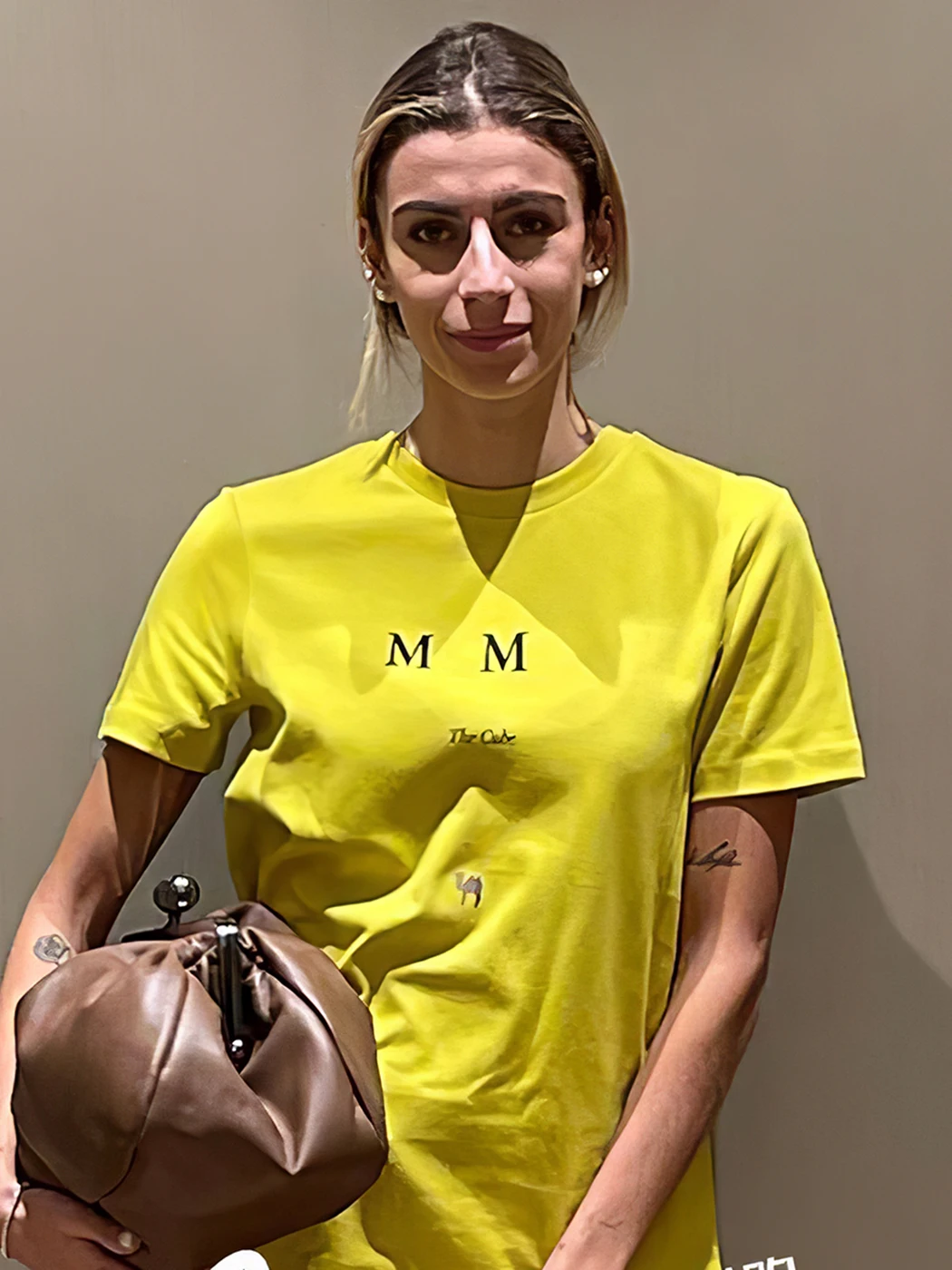 

Letter Print T-Shirts Woman Summer Short Sleeve Round Neck Cotton Cozy Tshirts Top Femme Casual Vintage Simple Tee Shirts 2022