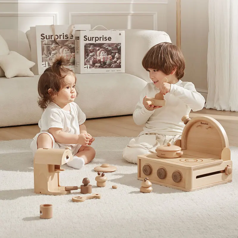 BANSHILI детские игрушки для ролевых игр семейная искусственная кухня кухонный стол