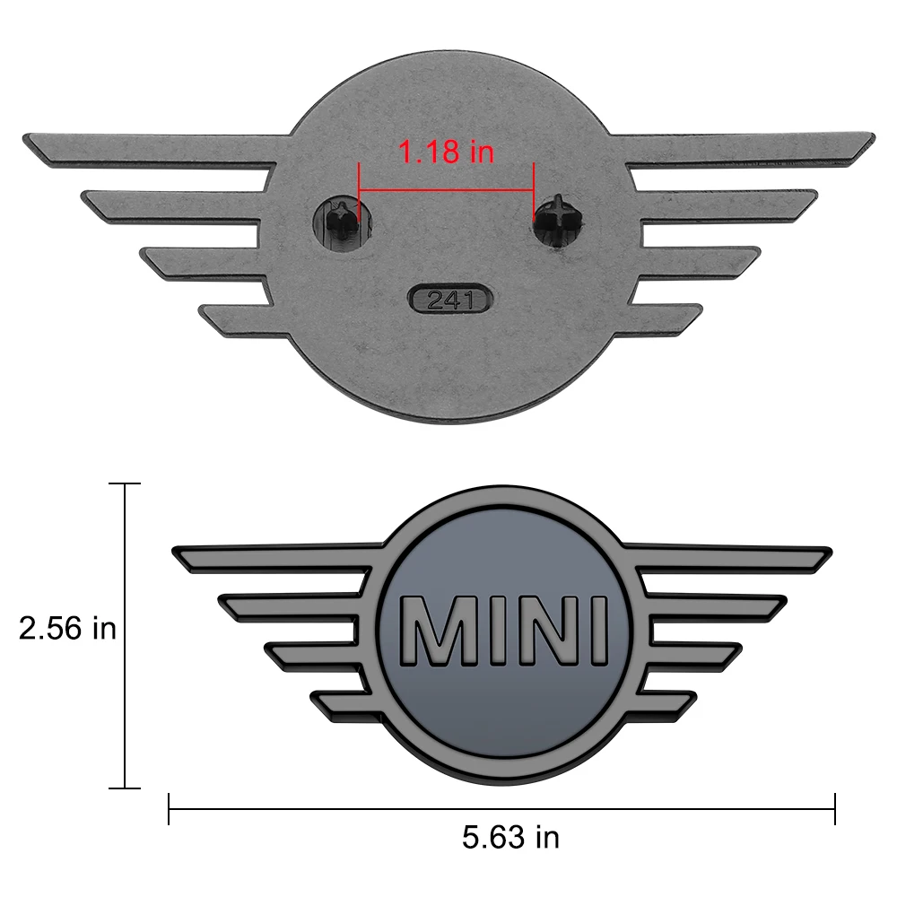 Мини-наклейка с эмблемой 1445 мм мини-наклейка на капот для MINI F55 F56 F57 JCW COUNTRYMAN CLUBMAN