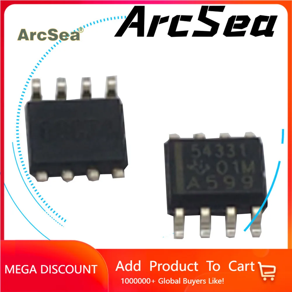 (10 шт.) TPS54331DG4 IC REG BUCK ADJ 3A 8soic 54331 TPS54331