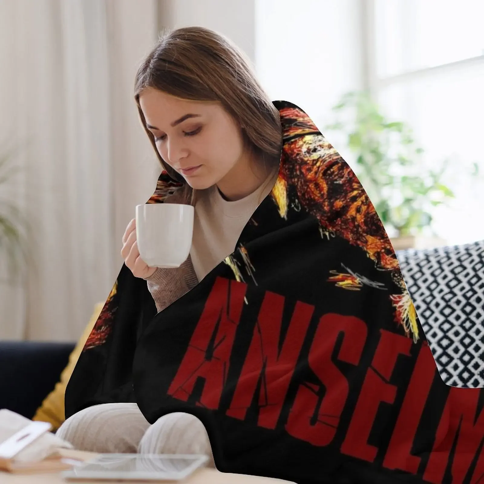 Одеяло Phil Anselmo для дивана тонкие дизайнерские одеяла