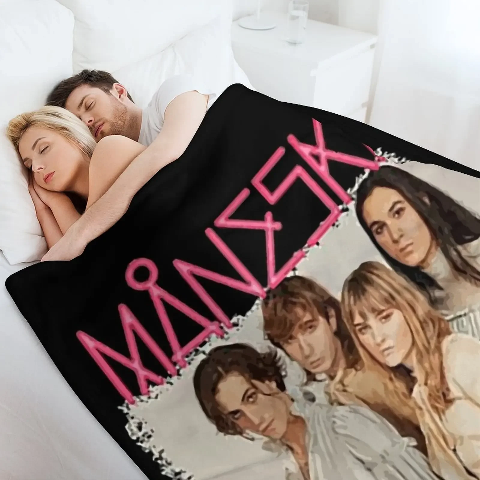 Официальный товар M?neskin — одеяло Maneskin кровать модные роскошные дизайнерские