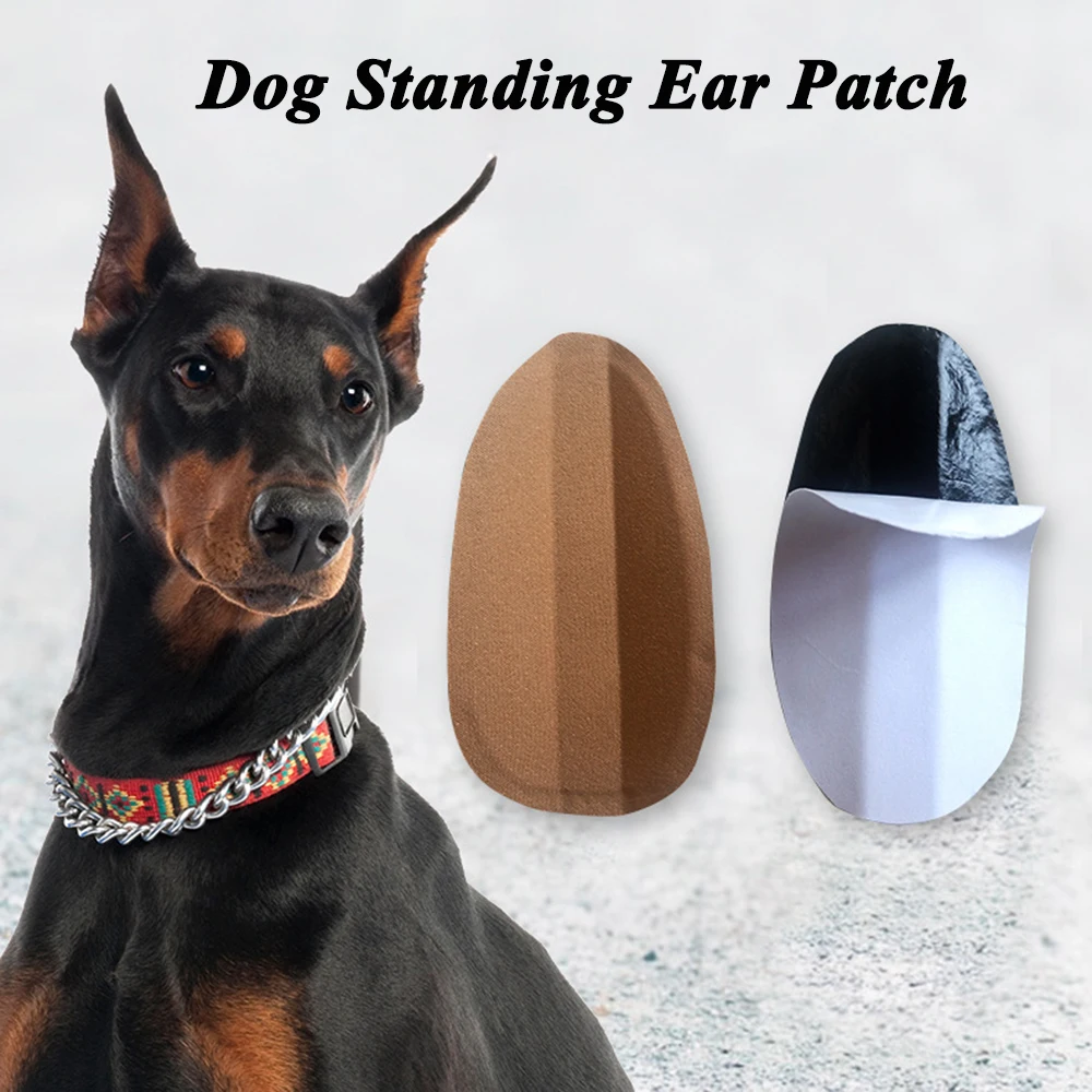 

Pet Dog Standing Ear Patch Pet Standing Ear Corrector Glue-Free Does Not Hurt The Ear Dog Protection Ear Tools Dog Ear Aids