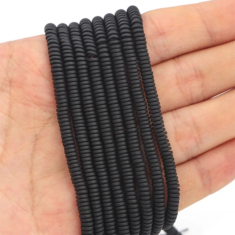 Гематитовые бусины 4/6 мм, 330 шт.