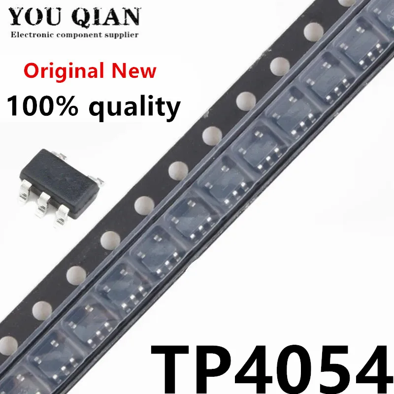 

10 шт. TP4054 SOT23-5 4054 SOT-23 перезаряжаемая литиевая батарея для зарядки IC p