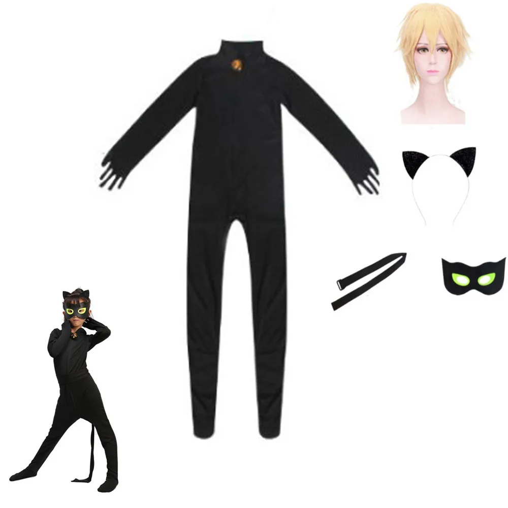 Косплей-маринетт для девочек маленький костюм в стиле пчелок сережки кот баг