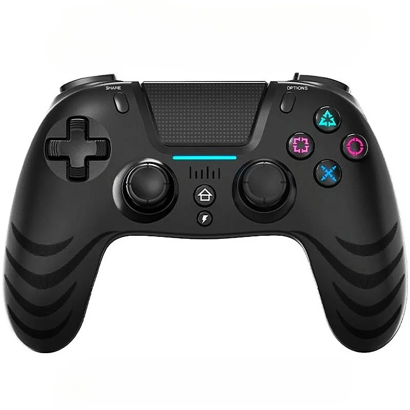 

Anti-slip Grip Gamepad for PS4 Console PC Wireless Bluetooth Vibration Gamepad Controller Game Accessories