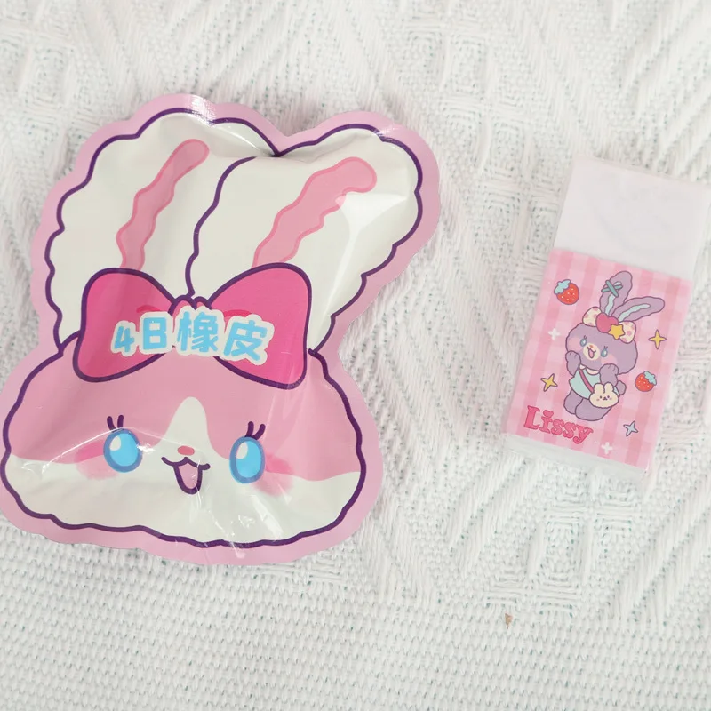 

Мультяшный ластик из серии милый кролик девочка сердце милый кролик случайная сумка резинка для студентов ластик для рисования кавайные Ка...