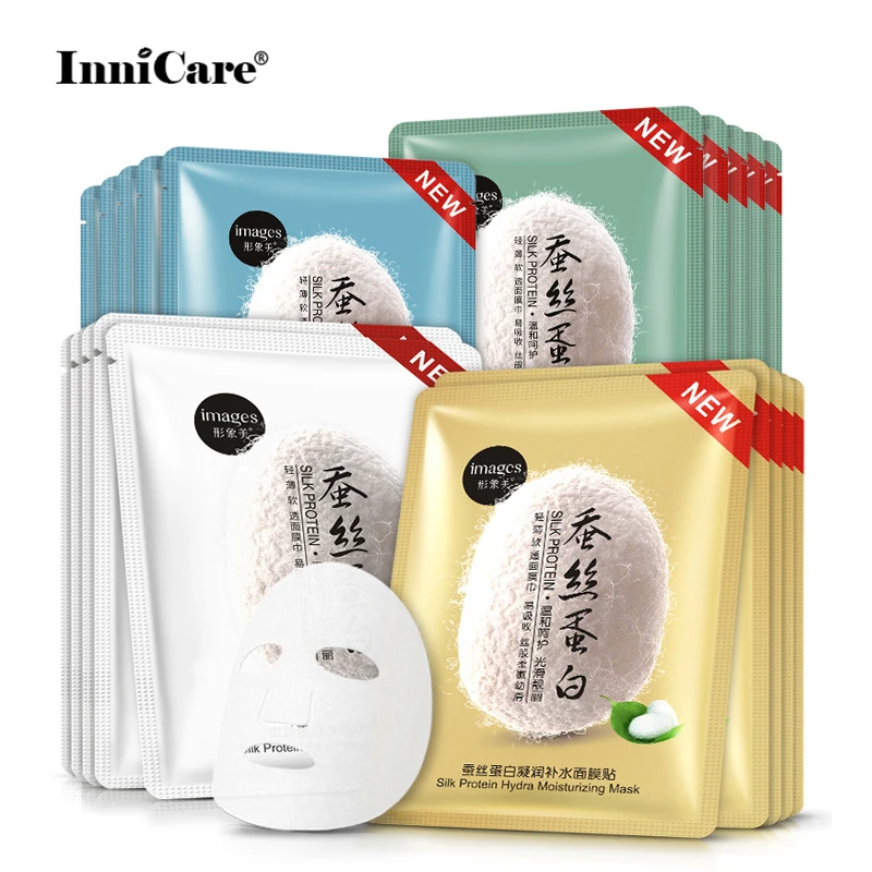 4 шт. увлажняющие маски для лица из шелка |