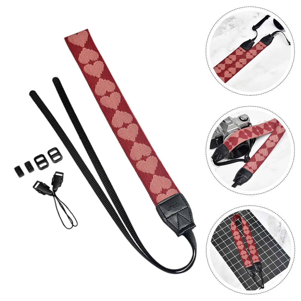 

Cotton Camera Sling Belt Camera Neck Strap SLR DSLR Camera Shoulder Belt