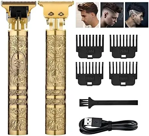 

Maquina Cortar Pelo, Cortapelos Hombre Profesional, Recortadora Eléctrica Maquina de Afeitar, Carga Rápida USB Inalámbrica Co