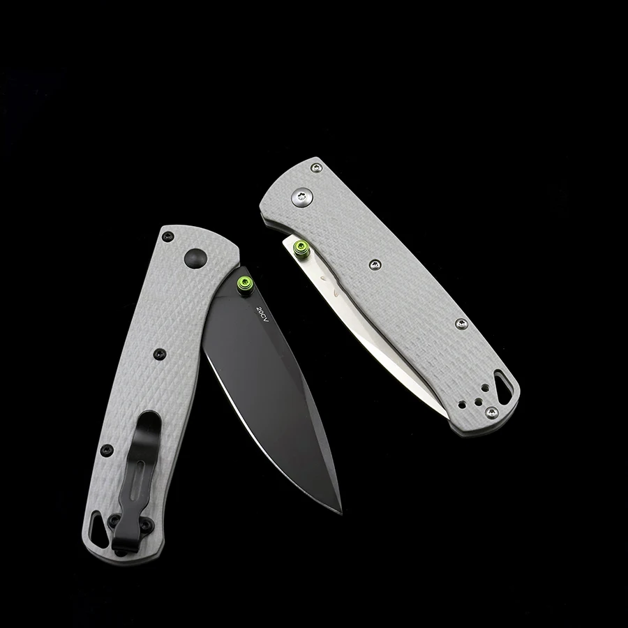 

G10 Handle BM 535 Bugout Folding Knife Outdoor Camping Safety Defense Military knives Portable Pocket Lifesaving EDC Tool