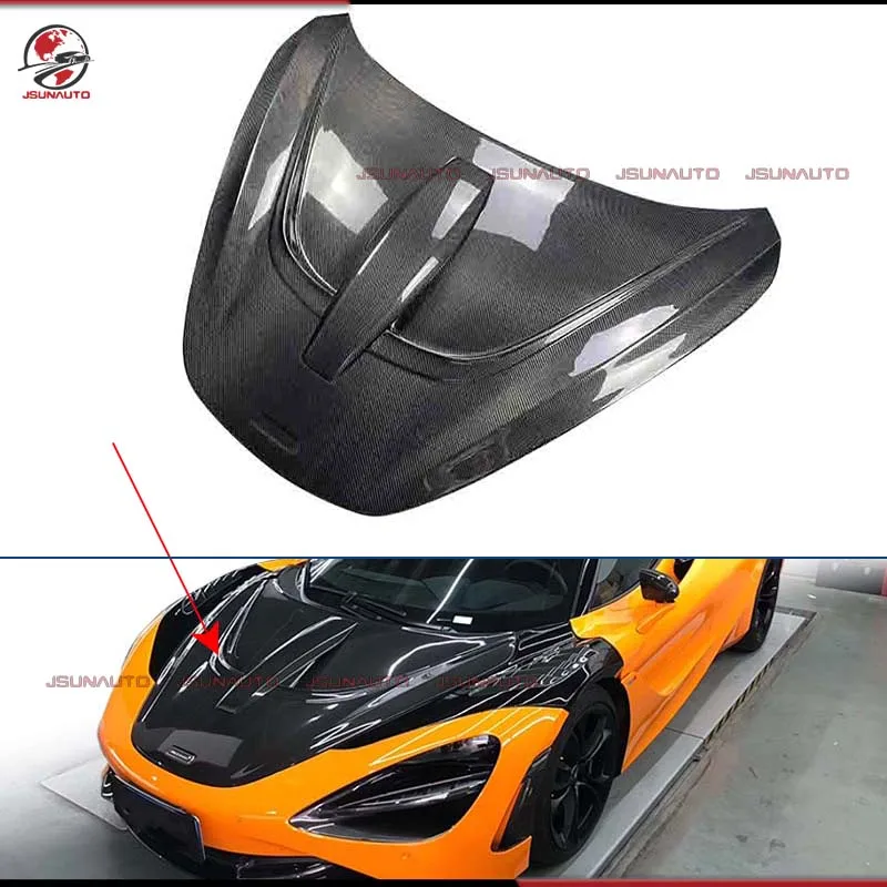 Крышка двигателя из углеродного волокна для Mclaren 720S Coupe Spider N Style передний капот