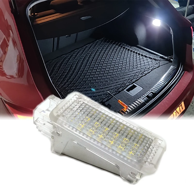 

For SKODA Yeti 5L Bright White LED Trunk Boot Luggage Compartment Light Lamp Assembly