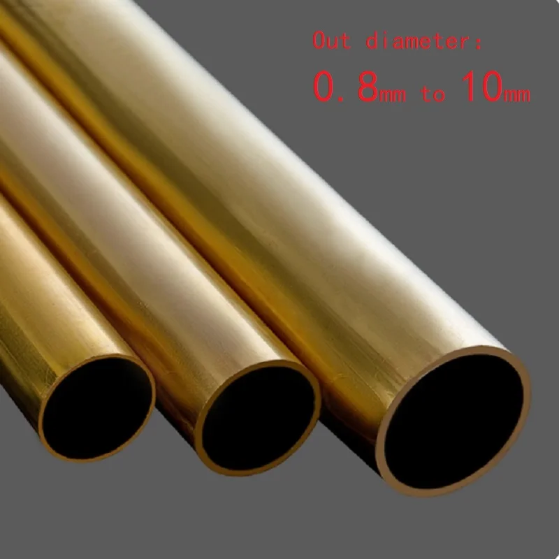 

1 шт. латунные бесшовные трубы, диаметр латунной трубки 0,8 1 1,5 2 2,5 3 4 5 6 7 8 9 10 мм, длина 100 мм 250 мм 500 мм, круглая трубка