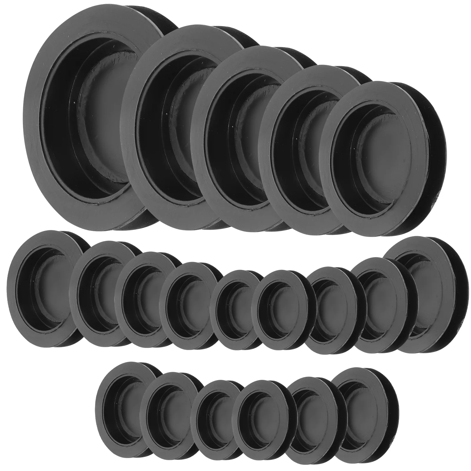 

Bank Piggy Stopper Plug Box Cover Rubber Saving Bottom Moneyplugs Closure Hole Stoppers Caps Table Replacement Black Assorted