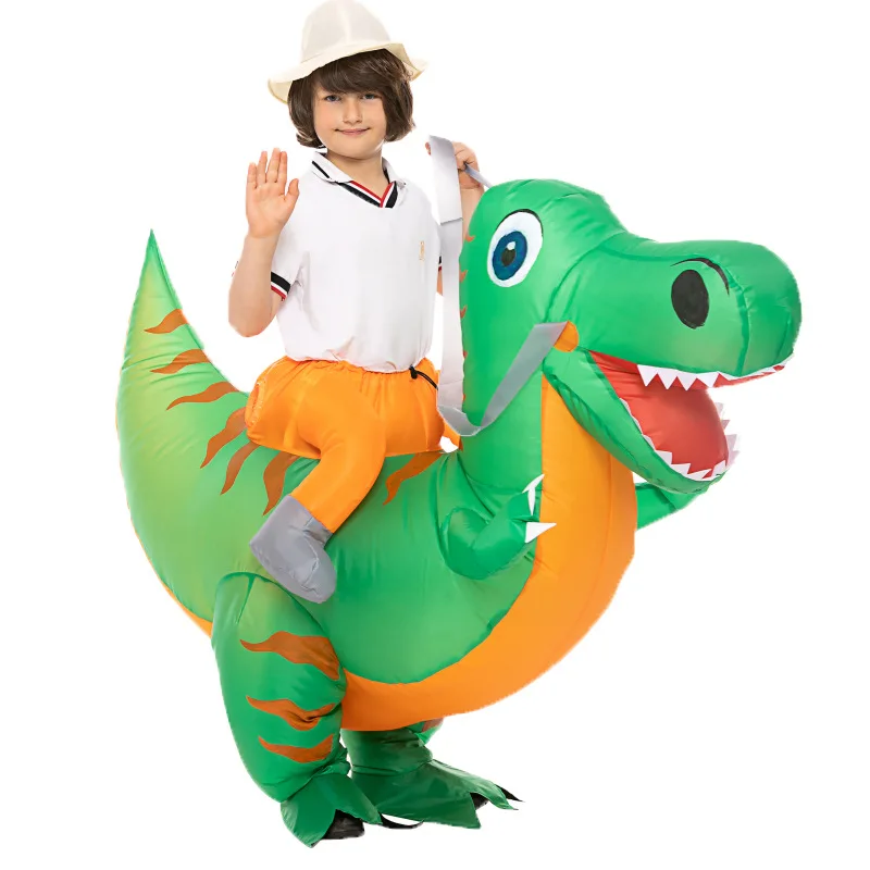 

Kids Dinosaur Inflatable Costume Anime Cosplay Costume Fancy Dress Cosplay Animal Halloween Costumes Party Disfraz Inflable