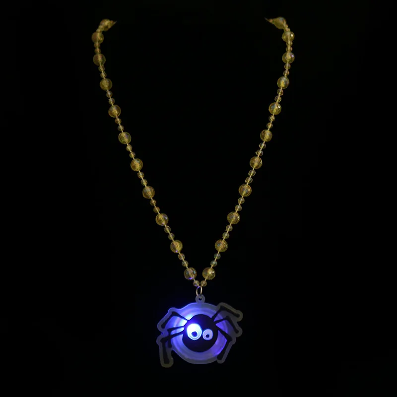 

Luminous Necklace Girls Toys Cartoon Owl Necklace Creative Jewelry Toys For Children Multicolors Electronic Flash Beaded Toy